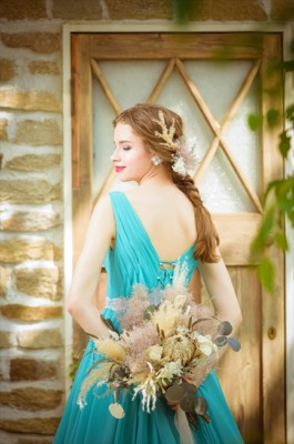 ウェディング　ウエディング　ウェディングドレス　石垣島　レンタル　ブライダル　ブライダルサロン　HANA　リゾート　リゾートドレス