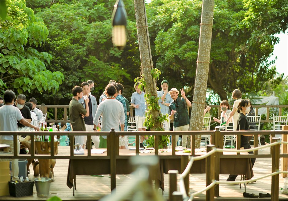 Coral Terrace Ishigaki Deck Wedding Party<br>コーラル・テラス石垣島デッキ・ウェディングパーティー＆披露宴