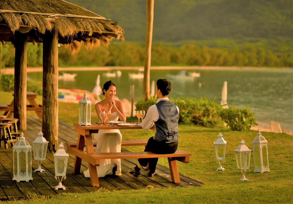 Ishigaki Seaside Hotel Beach Deck Wedding Party<br>石垣シーサイドホテル・ビーチデッキ・ウェディングパーティー＆披露宴