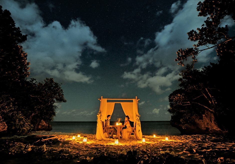 沖縄石垣島ビーチ・ロマンティックディナー/
Ishigaki Island Okinawa Coral Terrace Beach Romantic Dinner/
コーラル・テラス石垣島