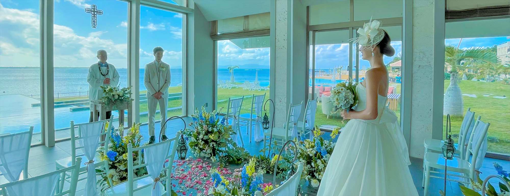 沖縄石垣島チャペル・ウェディング Beach Hotel Sunshine Ishigakijima Chapel Wedding 石垣島ビーチホテル・サンシャイン挙式