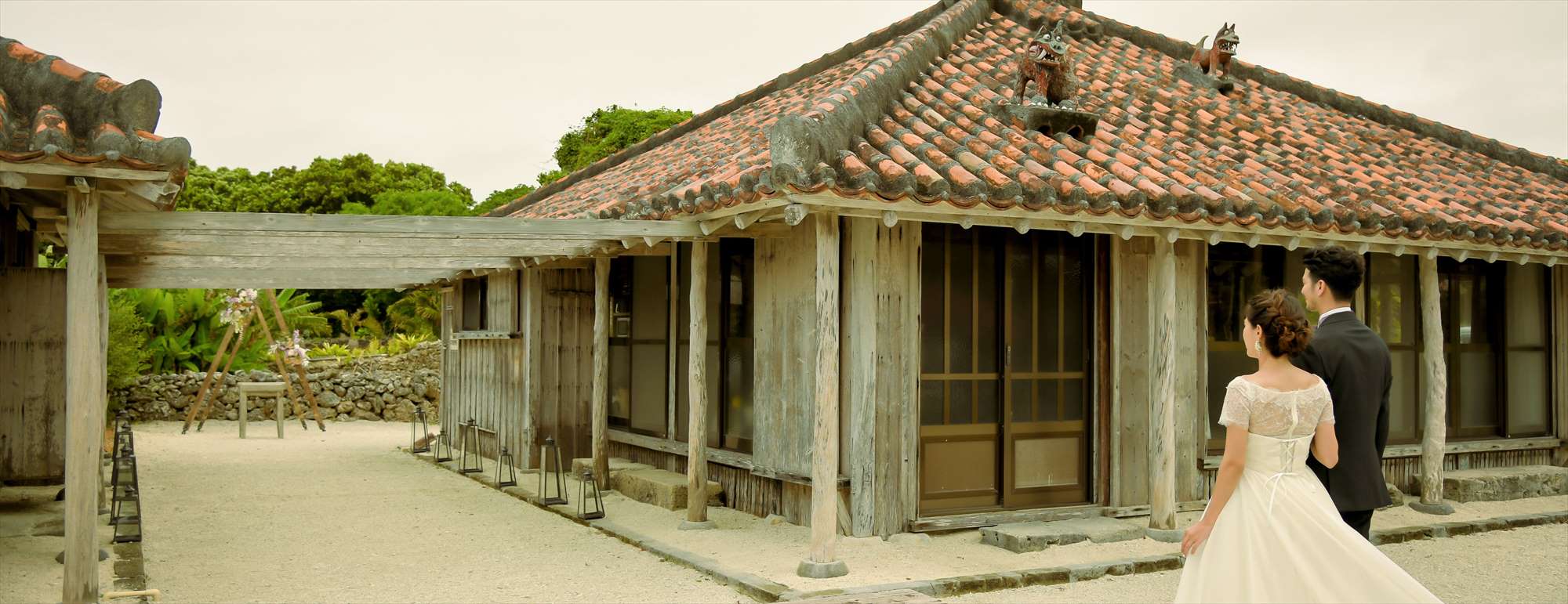 沖縄竹富島　琉球古民家ウェディング Ishigaki Island Okinawa Ryukyu Kominka Takamine Wedding 竹富島タカミネ挙式