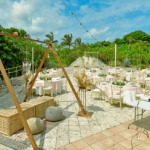 コーラル・テラス石垣島・沖縄結婚式│テラス・ウェディグ・パーティー│チャイルド・スペース設置全景