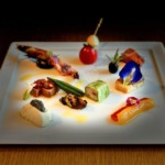 コーラル・テラス石垣島・沖縄披露宴│ウェディング・ディナー・５コースメニュー│アペタイザー：沖縄の食材を利用した前菜