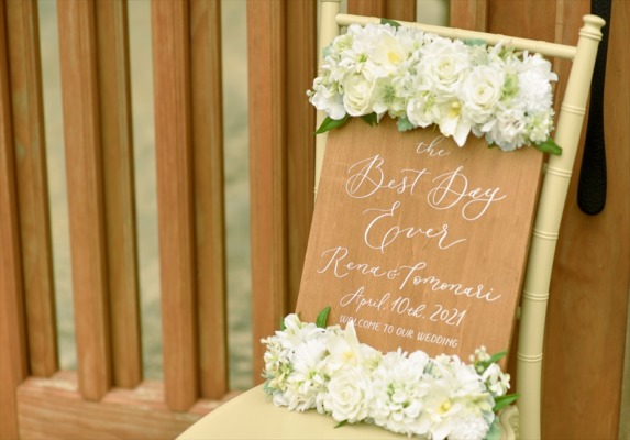 ウェルカムボード│コーラル・テラス石垣島・沖縄挙式＆披露宴オプション