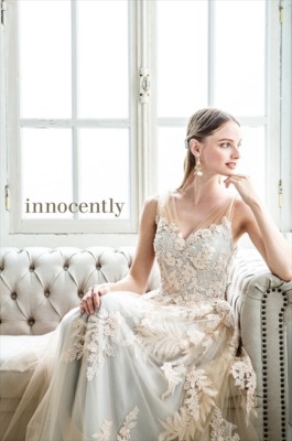 石垣ウェディング・ドレス　BlueBeige Pia