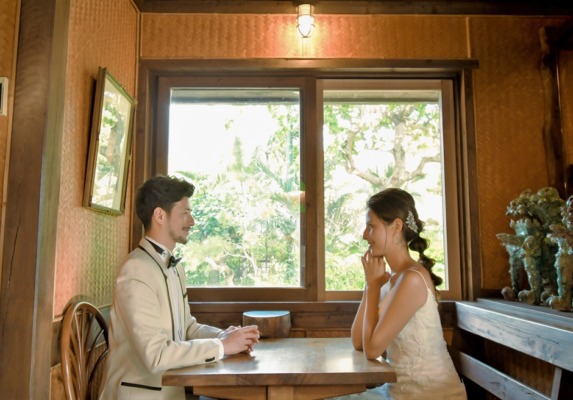 舟倉の里・茶房棟　ウェディングパーティーシーン