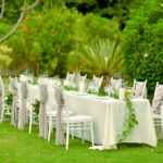 ハーブ・ガーデン・パナ　ガーデン・ウェディング・パーティー＆披露宴　挙式会場装飾一例