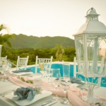 ホテル海邦川平 プールサイド・ウェディング・パーティー＆披露宴 パーティー会場装飾一例