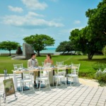 ホテル・ロイヤル・マリン・パレス石垣島　レストラン・テラス・ウェディングパーティー＆披露宴　パーティーシーン