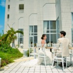 ホテル・ロイヤル・マリン・パレス石垣島　レストラン・テラス・ウェディングパーティー＆披露宴　パーティーシーン