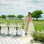 ホテル・ロイヤル・マリン・パレス石垣島　レストラン・テラス・ウェディングパーティー＆披露宴　パーティーフォト