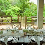 西表島ジャングル・ホテル・パイヌマヤ　ブリッジ・デッキ・ウェディングパーティー＆披露宴会場装飾一例