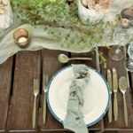 西表島ジャングル・ホテル・パイヌマヤ　ブリッジ・デッキ・ウェディングパーティー＆披露宴会場テーブル一例