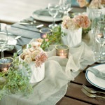 西表島ジャングル・ホテル・パイヌマヤ　ブリッジ・デッキ・ウェディングパーティー＆披露宴会場テーブル一例