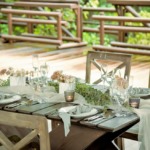 西表島ジャングル・ホテル・パイヌマヤ　ブリッジ・デッキ・ウェディングパーティー＆披露宴会場テーブル一例