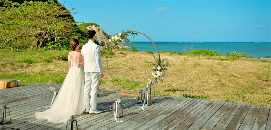 Beachfront Deck Wedding