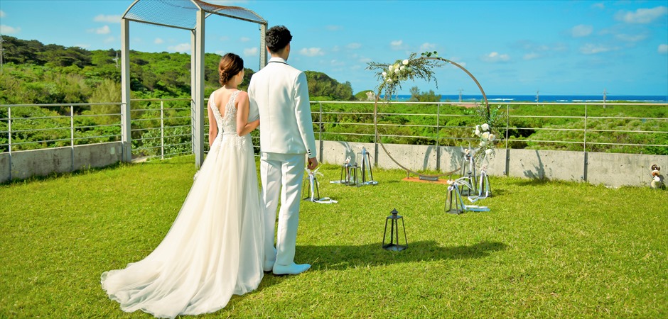 Rooftop Oceanview Garden Wedding