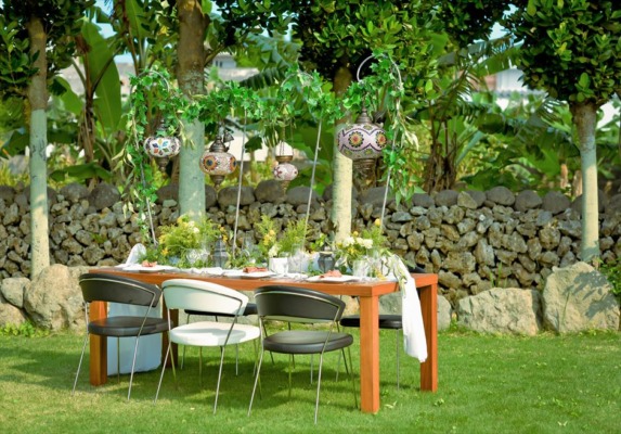 石垣白保ノスタルジーガーデンガーデン・パーティー会場装飾一例