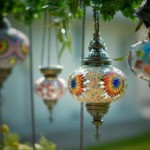 石垣白保ノスタルジーガーデンガーデン・パーティー・ガラスランタン装飾一例