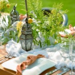 石垣白保ノスタルジーガーデンガーデン・パーティー・テーブル装飾一例