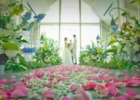 石垣島ビーチホテル サンシャイン　挙式オプション　生花のフルフラワー バージンロード　チャペル・ガーデン・テラスに適用可能