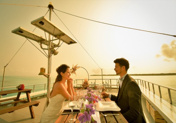 石垣島＆八重山諸島クルージング・ウェディング　パーティー＆披露宴　サンセット