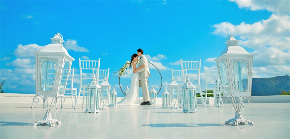 Villa Rooftop Oceanfront Wedding