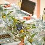 シーフォレスト石垣島レストラン　テーブル装飾一例