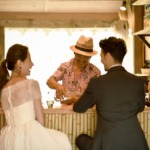 竹富島 南潮庵 琉球古民家　バーカウンター