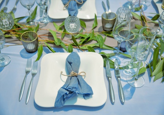 ヴィラガーデン・ウェディングパーティー＆披露宴テーブル装飾一例