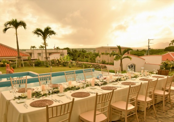 ヴィラガーデン・ウェディングパーティー＆披露宴　パーティー会場装飾一例