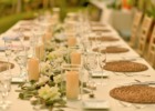 ヴィラガーデン・ウェディングパーティー＆披露宴　テーブル装飾一例