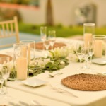 ヴィラガーデン・ウェディングパーティー＆披露宴　テーブル装飾一例