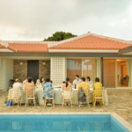 ヴィラガーデン・ウェディングパーティー＆披露宴　サンスイートでのパーティーシーン