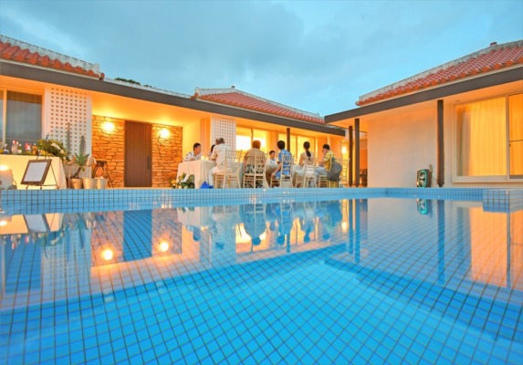 ヴィラガーデン・ウェディングパーティー＆披露宴　ヴィラ・ライトアップ