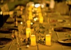 ヴィラガーデン・ウェディングパーティー＆披露宴　テーブル・キャンドル装飾一例