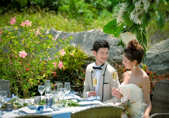 ヴィラガーデン・ウェディングパーティー＆披露宴パーティーシーン