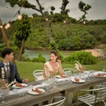 ヴィラうなりざき西表島ガーデン　ウェディング・パーティーシーン