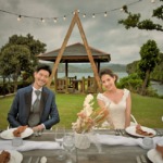 ヴィラうなりざき西表島ガーデン　ウェディング・パーティーシーン