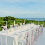 ルーフトップ・ウェディングパーティー＆披露宴　パーティー会場装飾一例