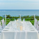 ルーフトップ・ウェディングパーティー＆披露宴　パーティー会場装飾一例