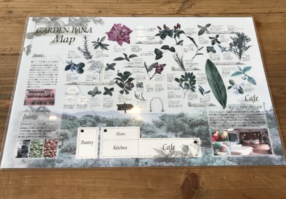 石垣島 ガーデンパナ PANA 案内図 マップ