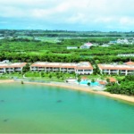 石垣リゾートホテル 全景 上空写真