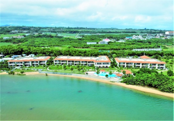 石垣リゾートホテル 全景 上空写真