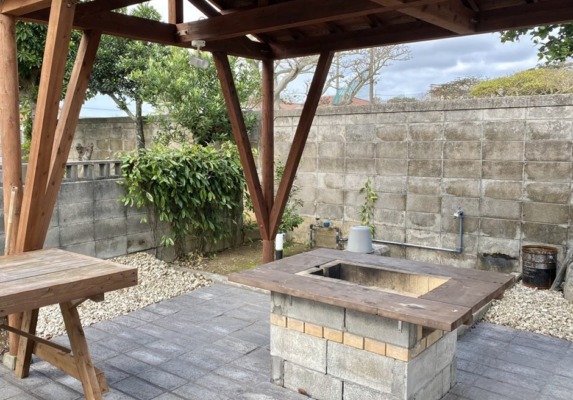 沖縄 石垣島 貸切ヴィラ 白保ノスタルジーガーデン BBQ