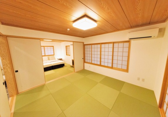 石垣 貸切ヴィラ 白保ノスタルジーガーデン 和室 寝室