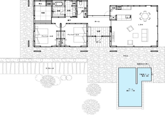 ザ・ミヤラ・サーデン 間取り図 レイアウト