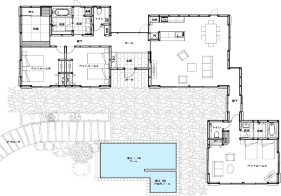 ザ・ミヤラ・サーデン 間取り図 レイアウト