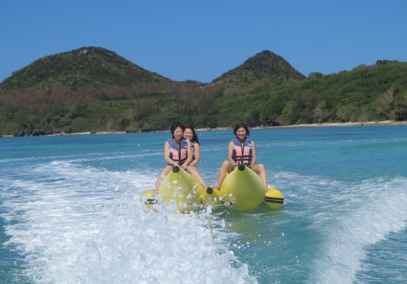 石垣シーサイドホテル マリンアクティビティ バナナボート